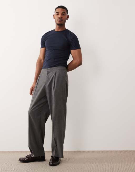 ASOS DESIGN - Basic muscle fit T-shirt in marineblauw, 2 van 5