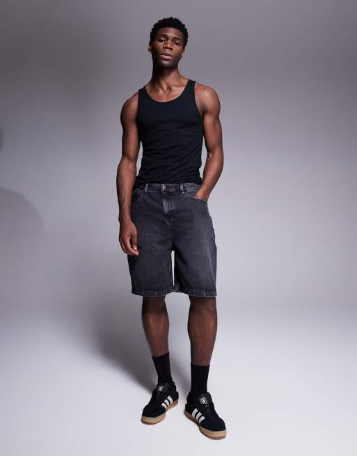 ASOS DESIGN – Basic-Muskelshirt in Schwarz  , 4 von 4