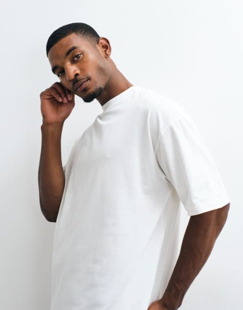 ASOS DESIGN - Basic oversized T-shirt in crème - view 1