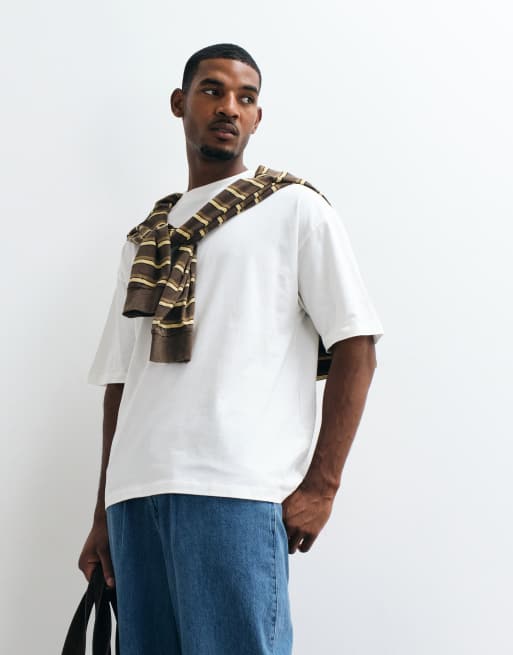 ASOS DESIGN - Basic oversized T-shirt in crème, 5 van 5