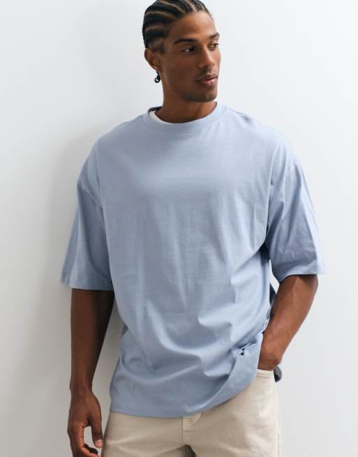 ASOS DESIGN - Basic oversized T-shirt in lichtblauw, 5 van 10