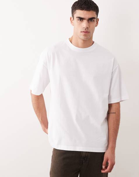 ASOS DESIGN - Basic oversized T-shirt in wit - view 1