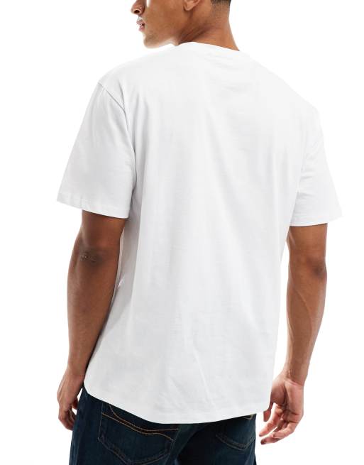 ASOS DESIGN - Basic - Set van 3 ruimvallende T-shirts met ronde hals in wit , 4 van 5