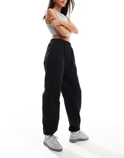 Asos black sweatpants sale