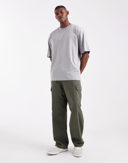 ASOS DESIGN – Basic – Szary T-shirt oversize, 2 z 5