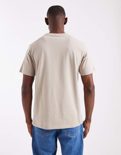 ASOS DESIGN – Basic-T-Shirt in Beige mit Regular-Fit-Schnitt, 3 von 5