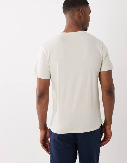 ASOS DESIGN – Basic-T-Shirt in Beige mit Regular-Fit-Schnitt, 5 von 5