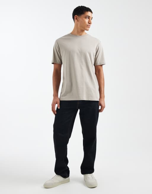 ASOS DESIGN – Basic-T-Shirt in Braun mit Regular-Fit-Schnitt, 2 von 5
