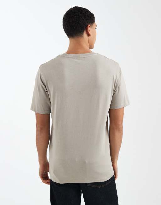 ASOS DESIGN – Basic-T-Shirt in Braun mit Regular-Fit-Schnitt, 3 von 5