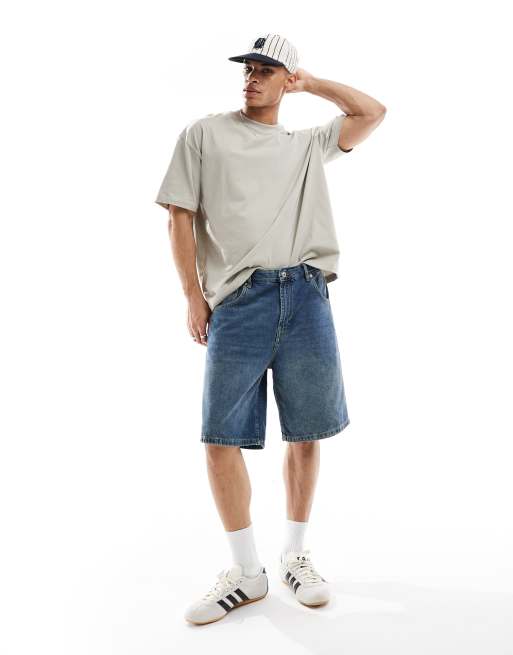 ASOS DESIGN – Basic-T-Shirt in Grau mit Oversize-Schnitt, 4 von 4