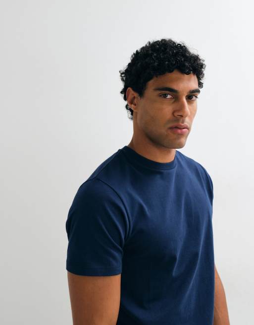 ASOS DESIGN – Basic-T-Shirt in Mittelblau mit Regular-Fit-Schnitt, 3 von 5