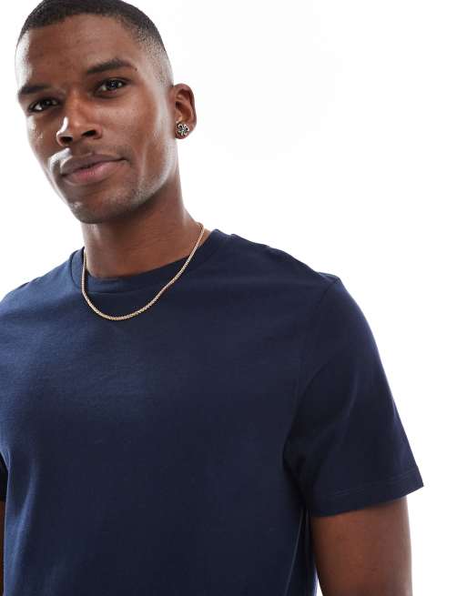ASOS DESIGN - Basic - T-shirt met ronde hals in sky captain   , 3 van 4