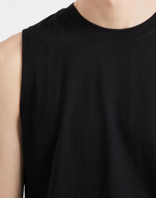 ASOS DESIGN – Basic-Tanktop in Schwarz, 5 von 5