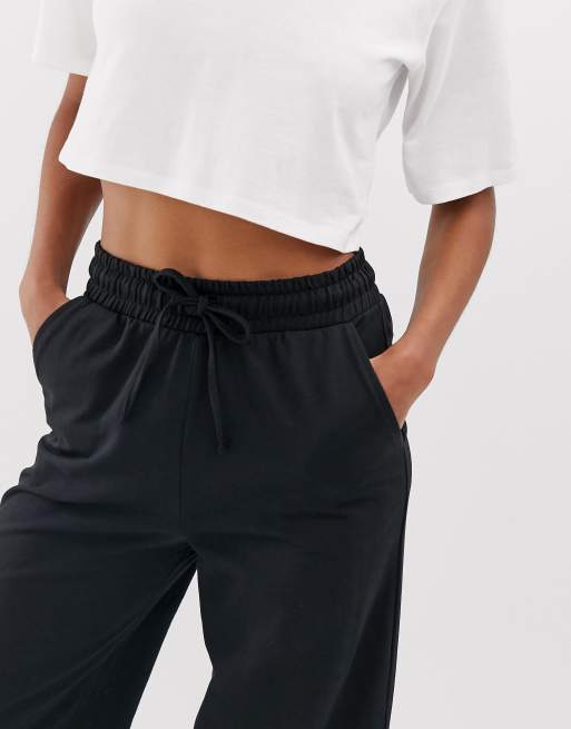 ASOS DESIGN Tall Basic Joggers With Tie Waist In Cotton