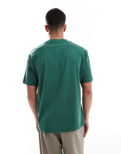 ASOS DESIGN – Basic – Zielony T-shirt o luźnym kroju , 4 z 4