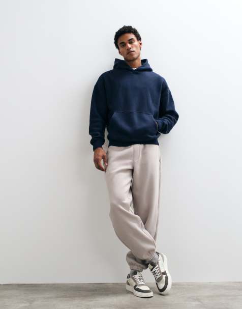 ASOS DESIGN básicos jogger extragrande en beige claro - view 1