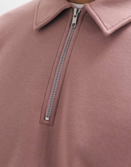 ASOS DESIGN básicos polo con cremallera de cuarto, 4 de 5