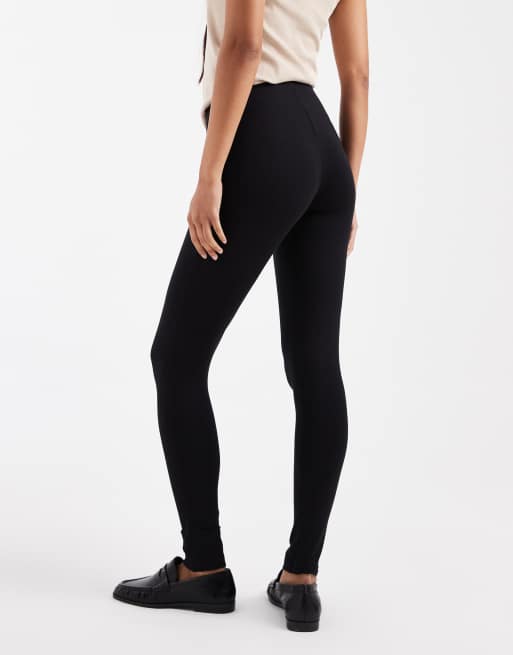 ASOS DESIGN basis leggings i sort, 3 af 5
