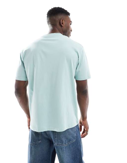 ASOS DESIGN - Basisdele - Blå T-shirt i afslappet pasform    , 4 af 4