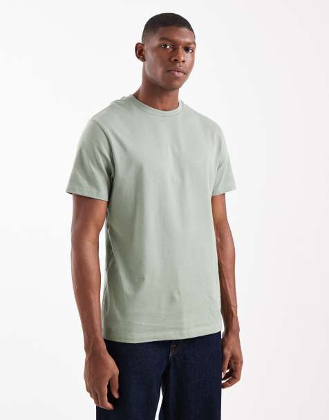 ASOS DESIGN - Basisdele - Lysegrøn T-shirt med rund hals - view 1