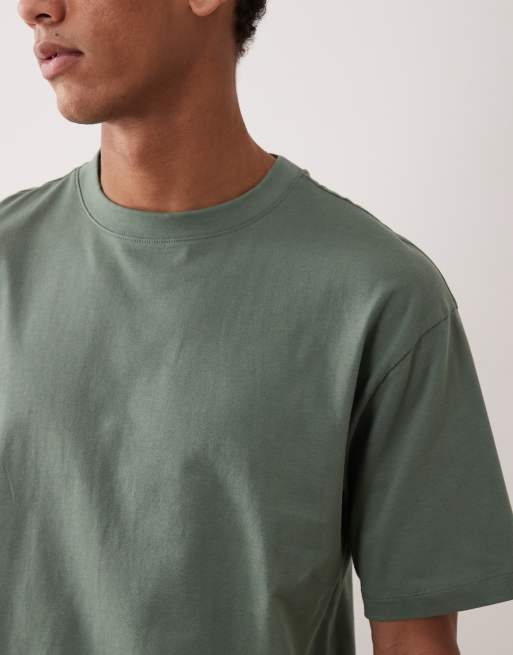 ASOS DESIGN - Basisdele - Mørkebrun afslappet T-shirt, 5 af 5