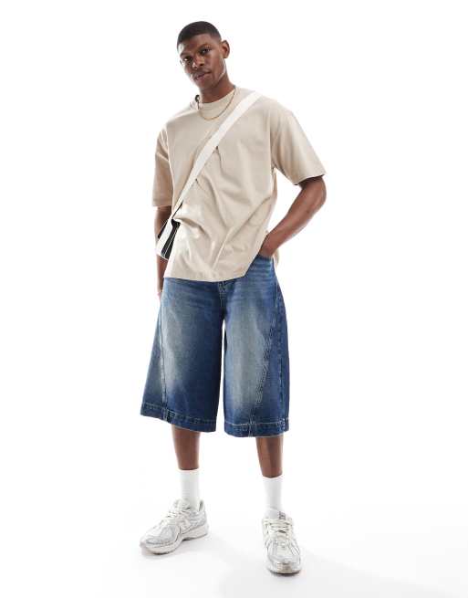 ASOS DESIGN - Basisdele - Pakke med 2 oversized T-shirts i koksgrå og beige , 2 af 4
