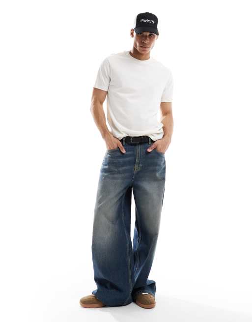 ASOS DESIGN - Basisdele - Pakke med 2 T-shirts med rund hals i kakigrøn/cremehvid  , 4 af 4