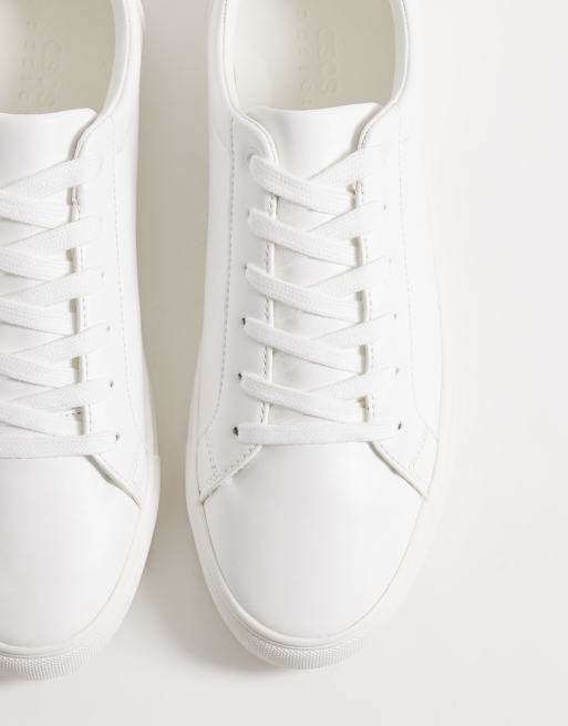 ASOS DESIGN - Baskets à lacets avec encoche grise au talon, 2 de 5