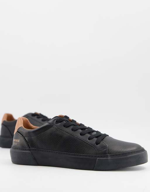 ASOS DESIGN - Baskets texturées - Noir