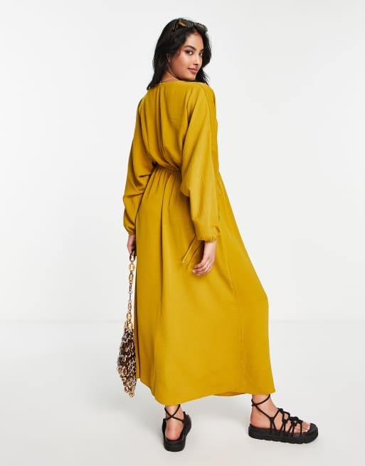 Asos shop ochre dress