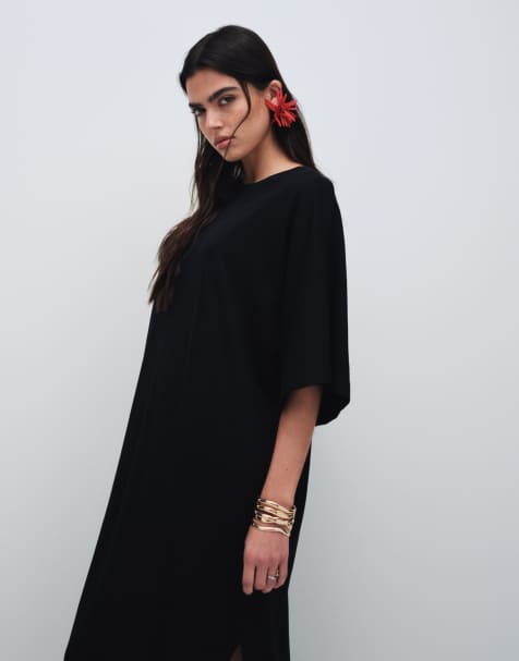 Black T-shirt Dresses | ASOS