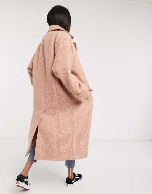 Manteau rose asos hot sale