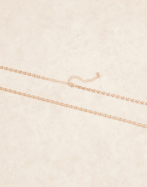 ASOS DESIGN – Bauchkette in Goldoptik, 3 von 3