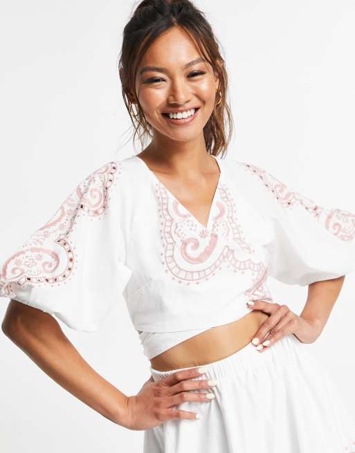 Asos peasant blouse online