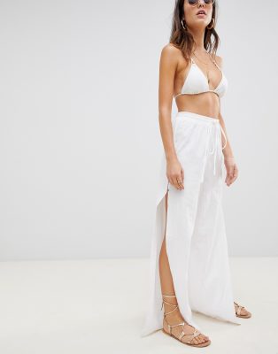 split beach pants