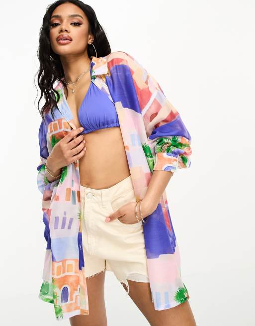 Asos hot sale kimono shirt