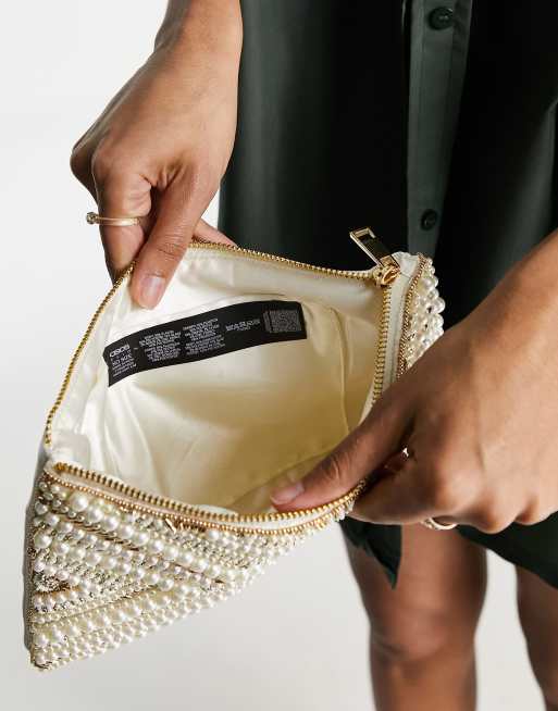 ASOS Beaded Embellished Clutch Bag