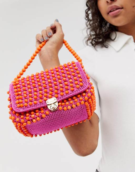 Asos discount beaded bag