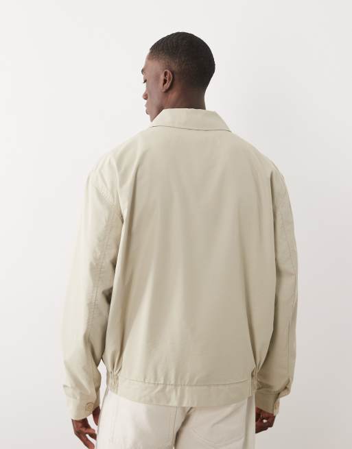 ASOS DESIGN – Beige bomberjacka i oversize, 4 av 5