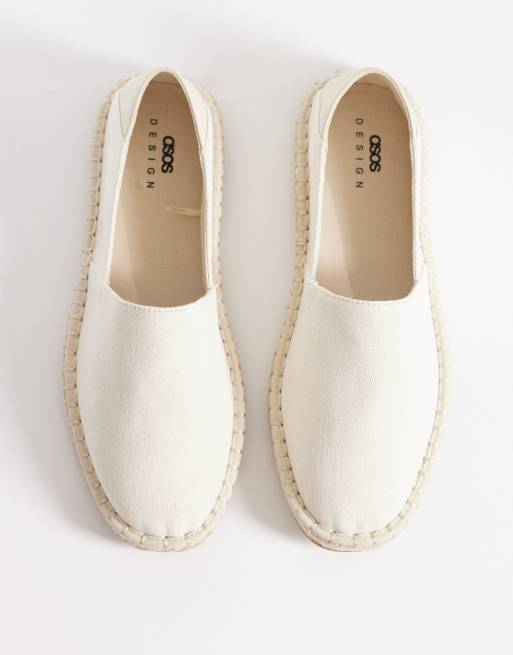 ASOS DESIGN – Beige espadrillos i canvas med vikbar häl, 3 av 4