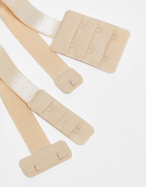 ASOS DESIGN – Beige justeringsband till BH för plagg med låg rygg, 4 av 4