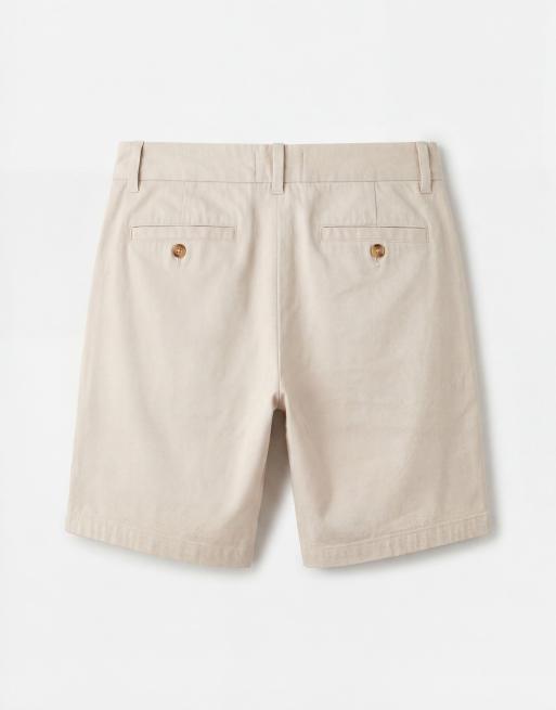 ASOS DESIGN – Beige, medellånga chinosshorts med smal passform, 7 av 7