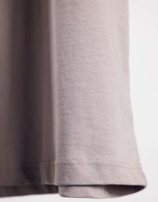 ASOS DESIGN - Beige, oversized T-shirt - BEIGE, 4 af 4