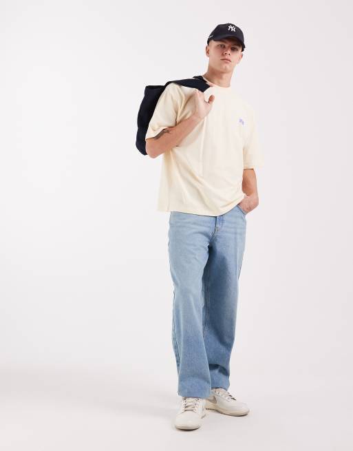 ASOS DESIGN - Beige oversized T-shirt med Kyoto-tekstprint med ballondesign, 2 af 5