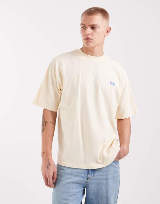 ASOS DESIGN - Beige oversized T-shirt med Kyoto-tekstprint med ballondesign, 5 af 5