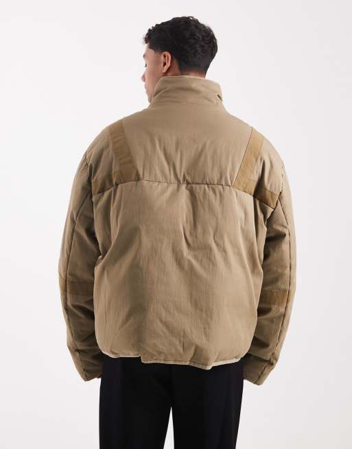 ASOS DESIGN – Beige pufferjacka, 3 av 5