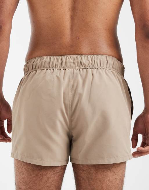 ASOS DESIGN – Beige superkorta badshorts, 5 av 5