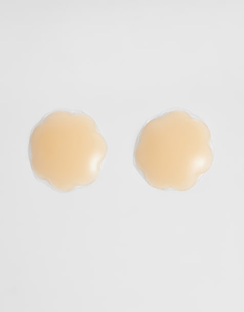ASOS DESIGN – Beige, tonade, återanvändbara nipple covers i silikon - view 1