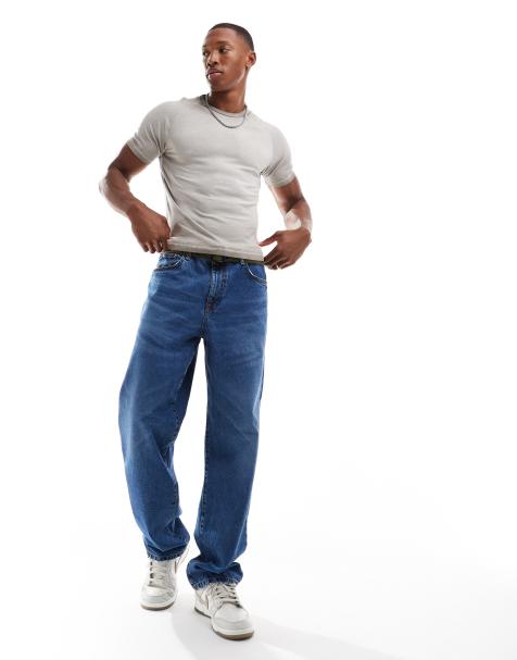 ASOS DESIGN – Beige, tvättad, kort t-shirt i raglanstil med muscle fit - view 1