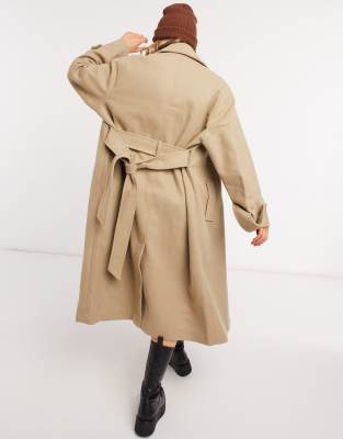 camel coat asos